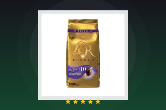 L'OR L'OR, 1Kg Café en Grains Absolu, Arabica & - image de couverture